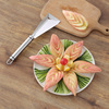 苹果推不锈钢水果专用食品雕刻模具厨房餐厅花式摆盘蔬果分割器