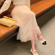 春季女装韩国Minsshop简约时尚淑女流行显瘦涤纶半身长裙