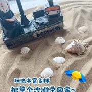 100斤细沙天然沙漠沙子宝宝玩具沙儿童沙池摄影造景沙沙滩沙黄沙
