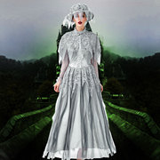 凯梩万圣节cosplay演出服角色扮演英国复古鬼公主连衣裙亲子服装