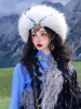 冬季新藏族服装女藏袍西藏长袍民族川西云南丽江藏式旅拍藏服写真