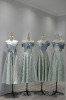 伴娘礼服蓝色小众高级设计款显瘦连衣群结婚姐妹团伴娘裙
