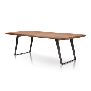 简约烤漆铁艺桌脚支架实木桌面，电脑不锈钢桌腿办公餐桌支撑脚