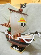 海贼王黄金梅丽号海盗船3d立体纸模型DIY手工制作儿童折纸玩具