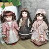 41厘米俄罗斯陶瓷洋娃娃家居美屋装饰摆件欧美出口收藏少女心礼物