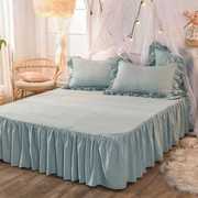 席梦思床罩床裙式床套单件防尘保护套，1.5米1.8m床单床垫床笠防滑