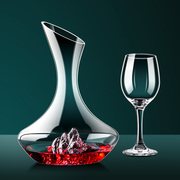 醒酒器红酒酒杯架子轻奢高档水晶高脚杯套装家用葡萄酒杯玻璃酒具