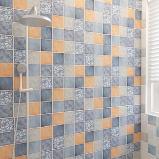 浴室墙贴卫生间贴纸防水防潮大理石瓷砖贴洗手间加厚自粘PVC墙纸