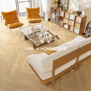 梵内 原木色全瓷木纹砖地砖200x1200 日式客厅卧室仿木地板瓷砖