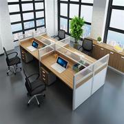 职员屏风办公家具电脑桌椅组合/2/4/6人位简约现代隔断办公工作桌