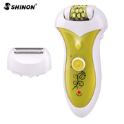 SHINON2合1多功能拔毛器脸部除毛器私处腋下充电式电动脱毛仪7667