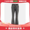 香港直邮潮奢courreges女士低腰直筒牛仔裤