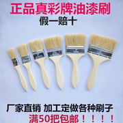 油漆刷子毛刷子 工业用真彩牌1寸2寸3寸4寸8寸烧烤软毛胶水猪毛刷