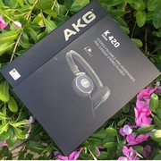 AKG/爱科技 K420耳机折叠便携四六级英语重低音头戴有线耳机