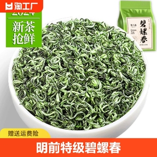 碧螺春2024新茶正宗特级苏州浓香型茶叶绿茶叶250g