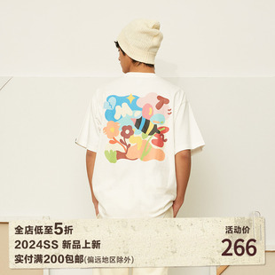 MeltingSadness(MTSS) 小蜜蜂木偶剧涂鸦印花短袖T恤250g