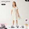 TeenieWeenie Kids小熊童装24夏季女童泡泡袖可爱优雅连衣裙