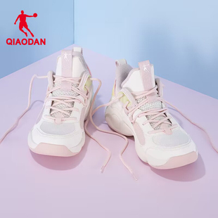 中国乔丹篮球鞋女高帮保暖专业耐磨球鞋休闲老爹鞋女生运动鞋