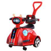 儿童电动遥控车摇摇车四轮汽车手推瓦力车男女宝宝玩具童车可
