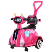 儿童电动车室内瓦力汽车遥控玩具车可坐人小孩婴儿带摇摆旋转童车