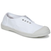 BENSIMON女帆布鞋子低帮板鞋白色法国脚蹬橡胶单鞋平底鞋休闲