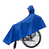 单人成人男女加大加厚轮椅雨披，电动手动推车轮椅专用挡雨雨衣