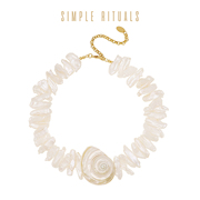 Simple Rituals 大海之音 意大利设计手工制作天然珍珠海螺项链