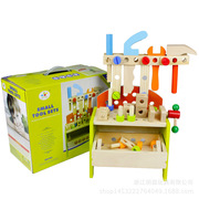 百变工具台螺母拆装拼装组合木制儿童益智玩具男孩岁3-4-5-6-7-8