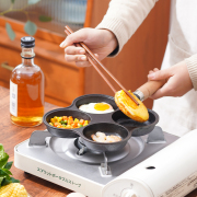 铸铁煎蛋锅无涂层玉子，烧方形迷你锅厚蛋烧早餐小煎锅电磁炉通用