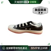 Converse Chuck Taylor All Star OX 男女通用黑白低帮鞋 - 黑色