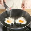 煎蛋器模型磨具荷包蛋，早餐圆形爱心型煎蛋神器，煎鸡蛋创意便当模具
