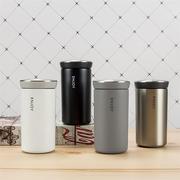 简约韩版创意时尚水，杯子真空304不锈钢保温杯，带茶漏可携式小巧茶