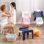 儿童洗头椅躺椅可折叠洗头发床家用小孩洗发神器坐洗凳子简约式