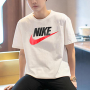 Nike耐克短袖T恤男2024夏季休闲透气运动体恤半袖男士潮