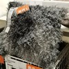 宜家国内 瓦维萨尔 垫套 灰色50x50厘米抱枕套动物皮毛氛围感