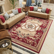 绅士狗土耳其品质手工剪花欧美式地毯客厅茶几毯卧室床边毯加厚高