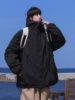 日系cityboy黑色羽绒冲锋衣棉服外套，男冬季美式机能防风袄子冬装