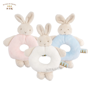 bunnies婴儿玩具礼物小羊兔子公仔摇铃女毛绒玩偶小宝宝安抚娃娃