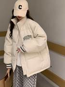 棉服女2023年冬季韩版学生，宽松显瘦保暖面包服加厚羽绒服外套