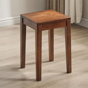 家逸凳子新中式实木方凳换鞋D凳创意简约家用餐椅木板凳