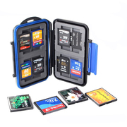 背包客单反相机CF存储卡盒卡包SD手机TF卡防水防摔内存卡盒收纳盒