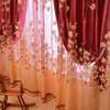 中国红色卧室窗帘客厅结婚纱帘，2023婚房落地窗，全遮光欧式帘子