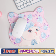 韩国jetoy可爱卡通猫咪，ins异形笔记本电脑桌，垫防滑超纤维软鼠标垫