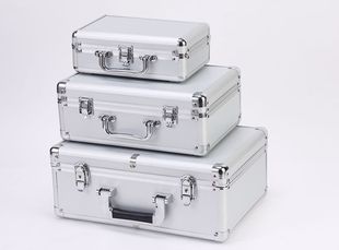 铝合金箱子小号铝合金工具箱，收纳箱工具盒铝箱手提箱