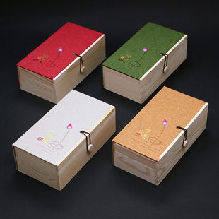 通用木质茶叶包装盒大红袍，金骏眉正山小种摆泡红茶盒空盒定制