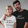 Boyfriend  Girlfriends Couple t shirts cotton clothes tops