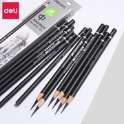 学生素描铅笔炭笔软中硬绘图绘画美术生写生美术铅笔12支装