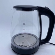 玻璃欧规电热烧水壶2.0L大容量220V玻璃速热家用养生水壶电热