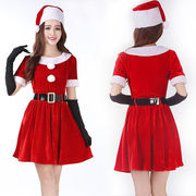 舞台服、表演服女圣诞 夜店辣妹表演服DS演出服制服派对连体