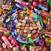 俄罗斯进口巧克力散装零食节婚礼喜糖年货送礼混合糖果500克